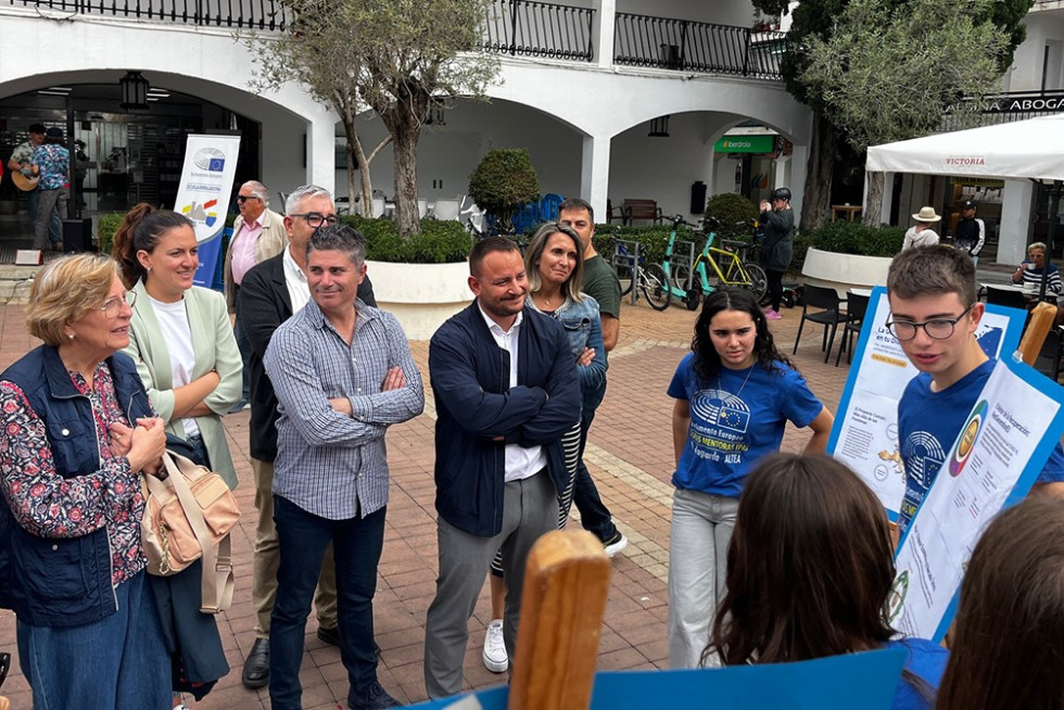alumnado día de europa altea