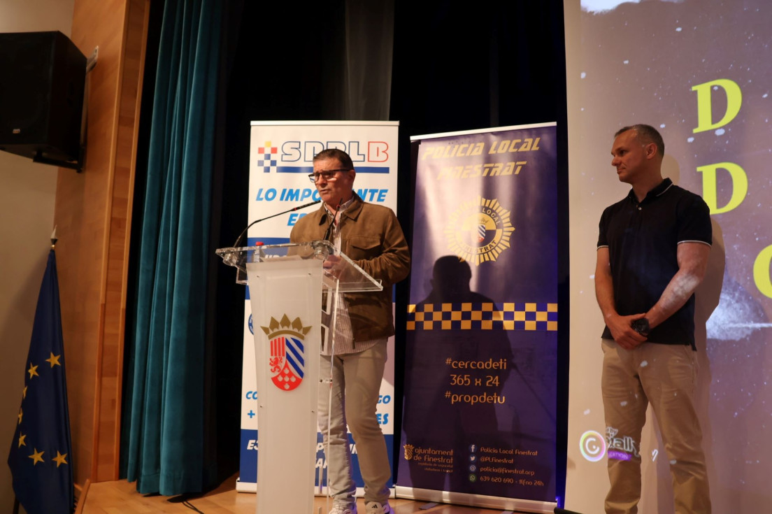 Formación Policia detección drogas conducción drogotest Finestrat Francisco Ángel González