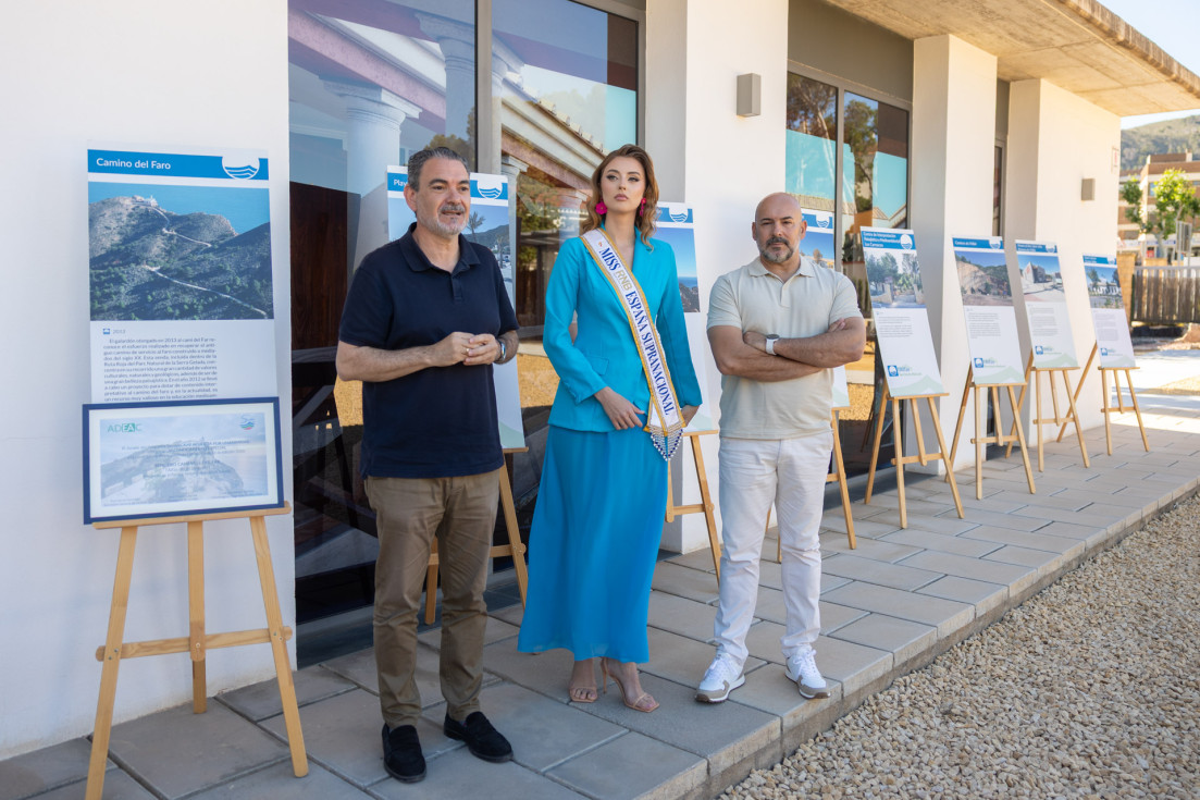 presentación Nelly Mestre l’Alfàs espacios naturales galardonados Miss Supranational 2026