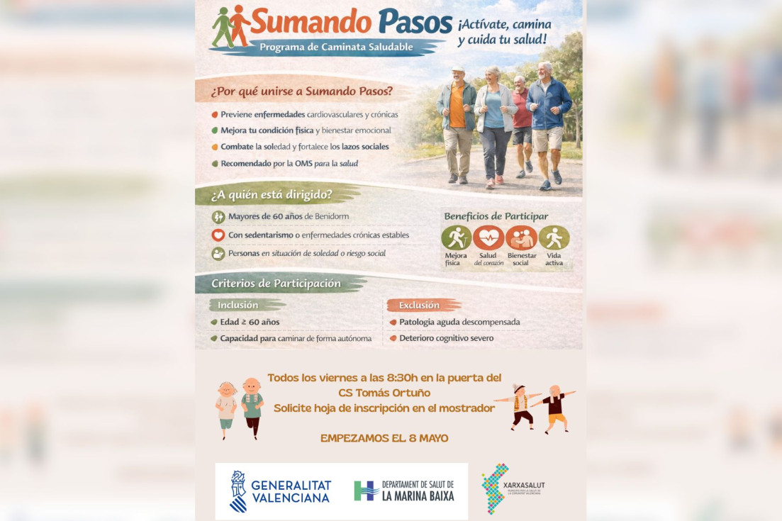 Sumando Pasos Programa Caminata Saludable