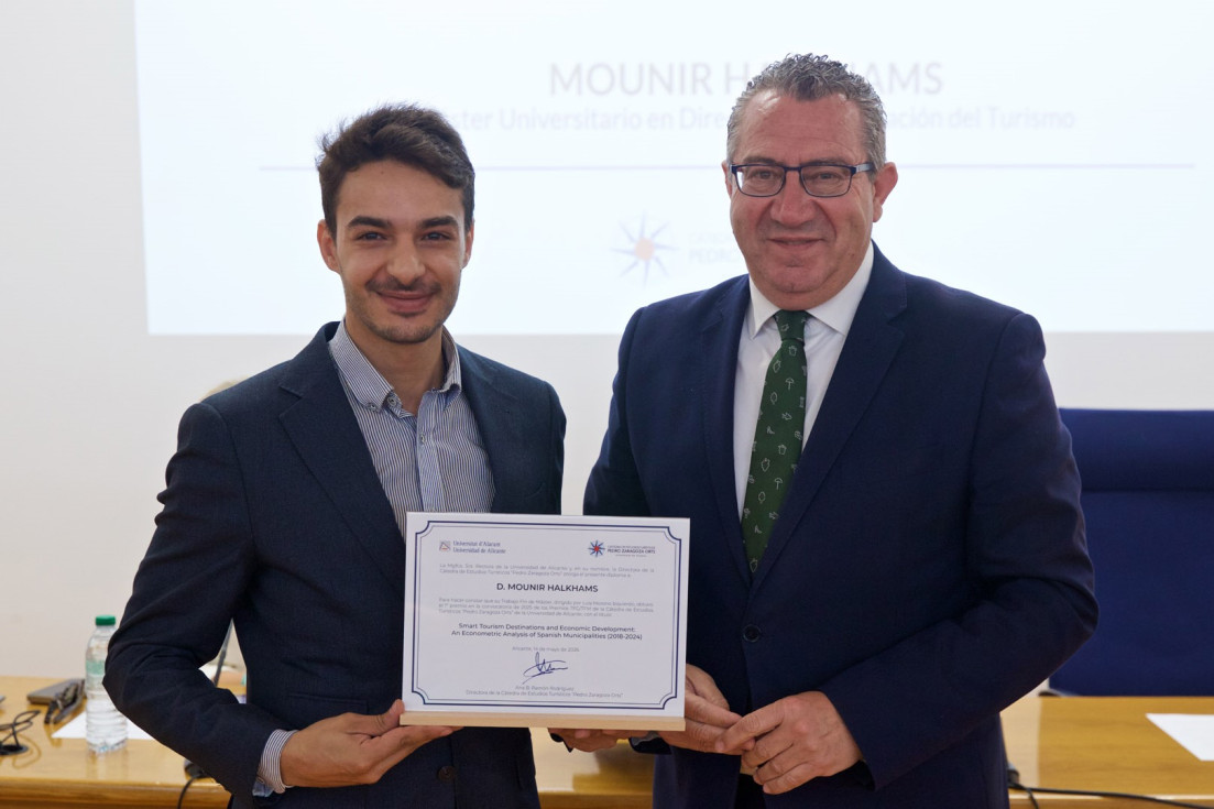 premio Cátedra Pedro Zaragoza Orts mejores trabajos sobre turismo innovación