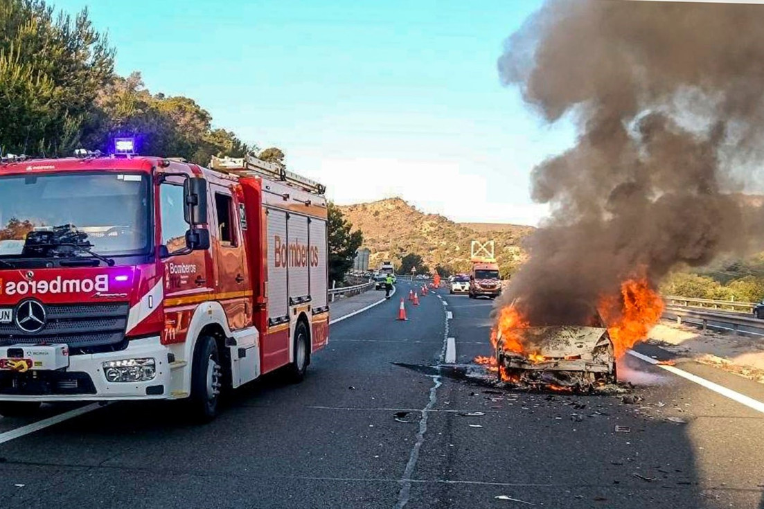 Villajoyosa accidente tráfico AP-7