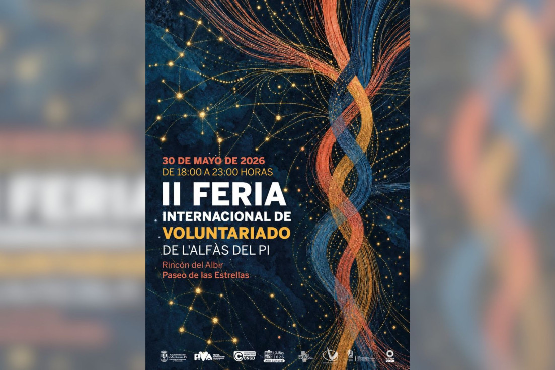 Cartel II Feria Voluntariado l'Alfàs