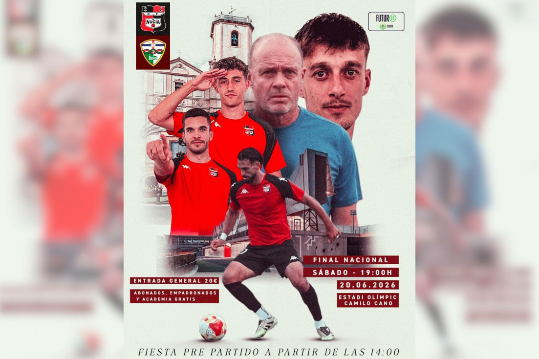 Cartel La Nucía CF vs Trival Alcorcón 2026 ascenso segunda rfef