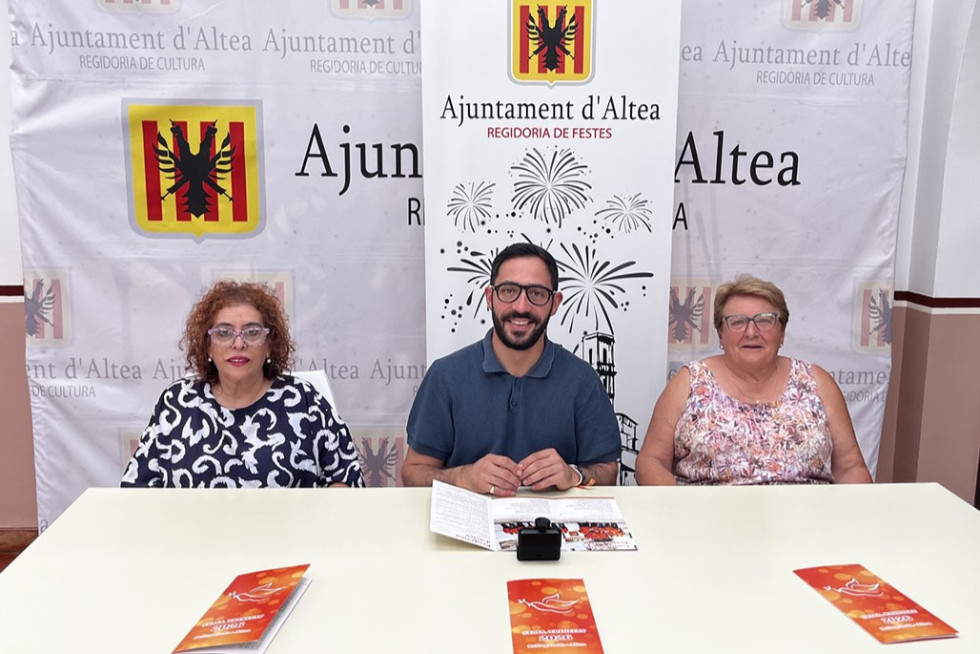 presentación Festes de La Trinitat Altea