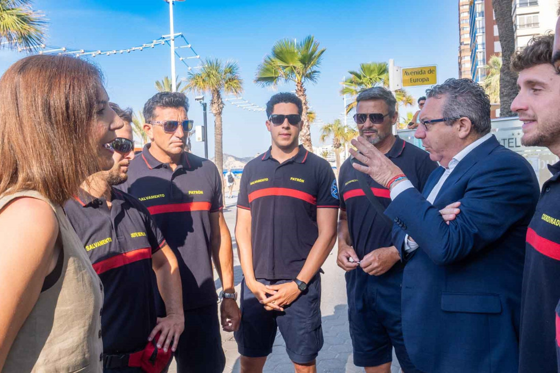 Benidorm socorrismo playas temporada alta