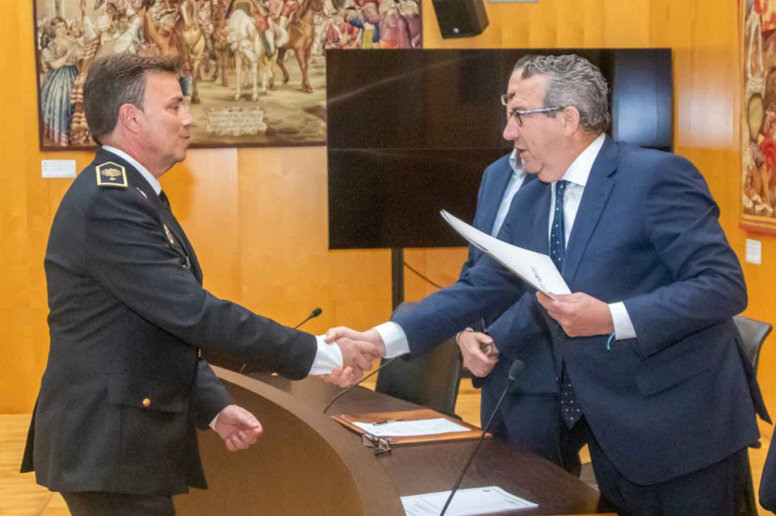 José Carlos Amorós toma posesión comisario jefe Policía Local Benidorm