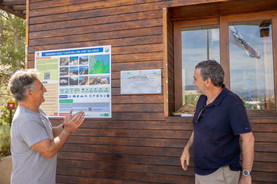 l’Alfàs del Pi jornada lúdica divulgativa Camino Faro Albir distinción ADEAC