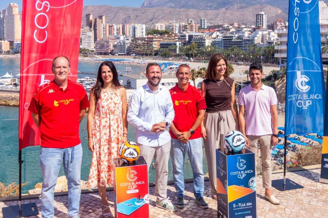 presentación Costa Blanca Cup 2026 Benidorm