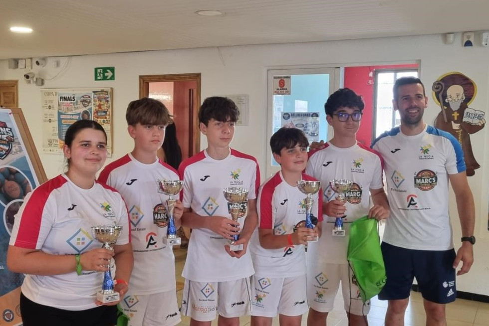 La Nucía conquista dos títulos y un subcampeonato en las finales de la Liga Xperiens de Pilota Valenciana