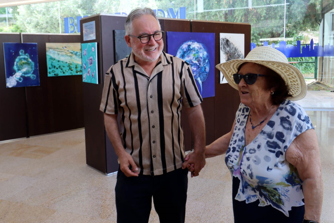 Espai d’Art Ayuntamiento Benidorm colección pinturas Agua, azul de vida