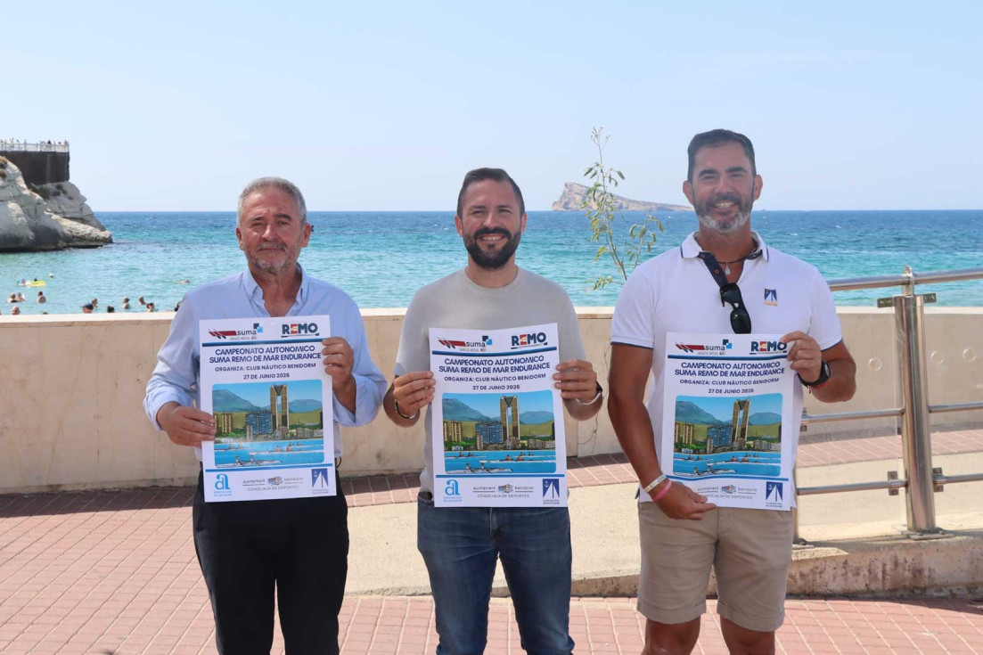 presentación Campeonato Autonómico Remo de Mar Benidorm