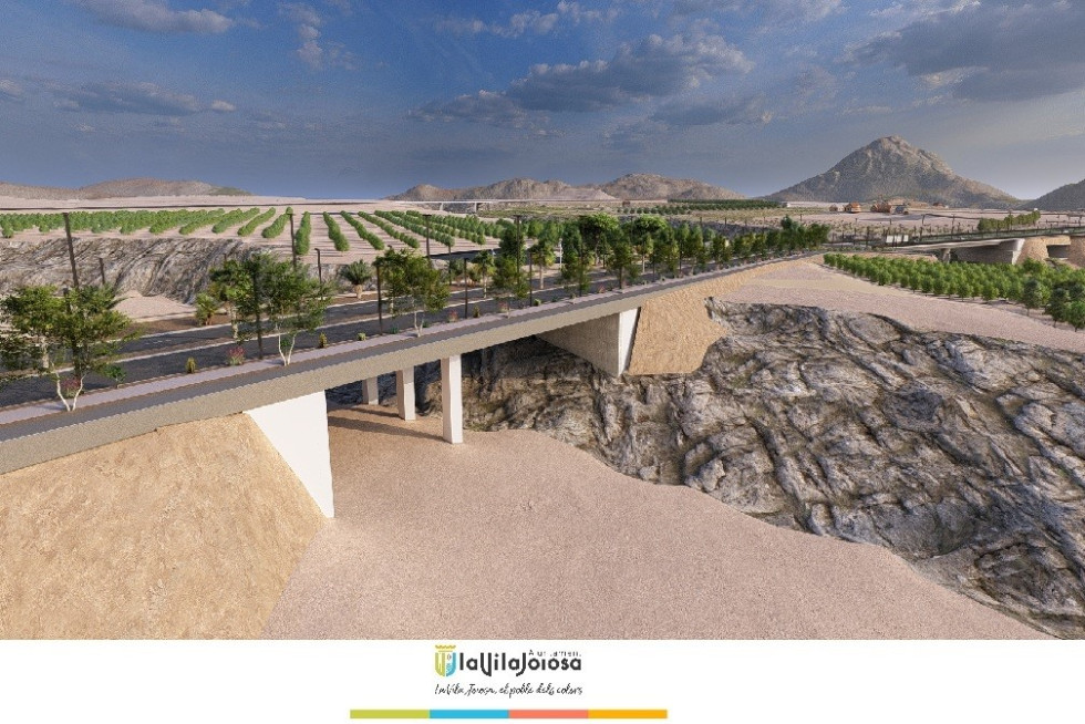 render proyecto vía parque villajoyosa
