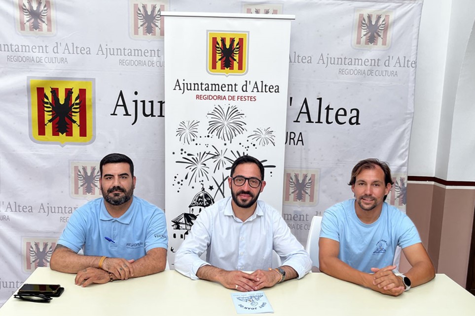 presentación Festes Sant Joan Altea 2026