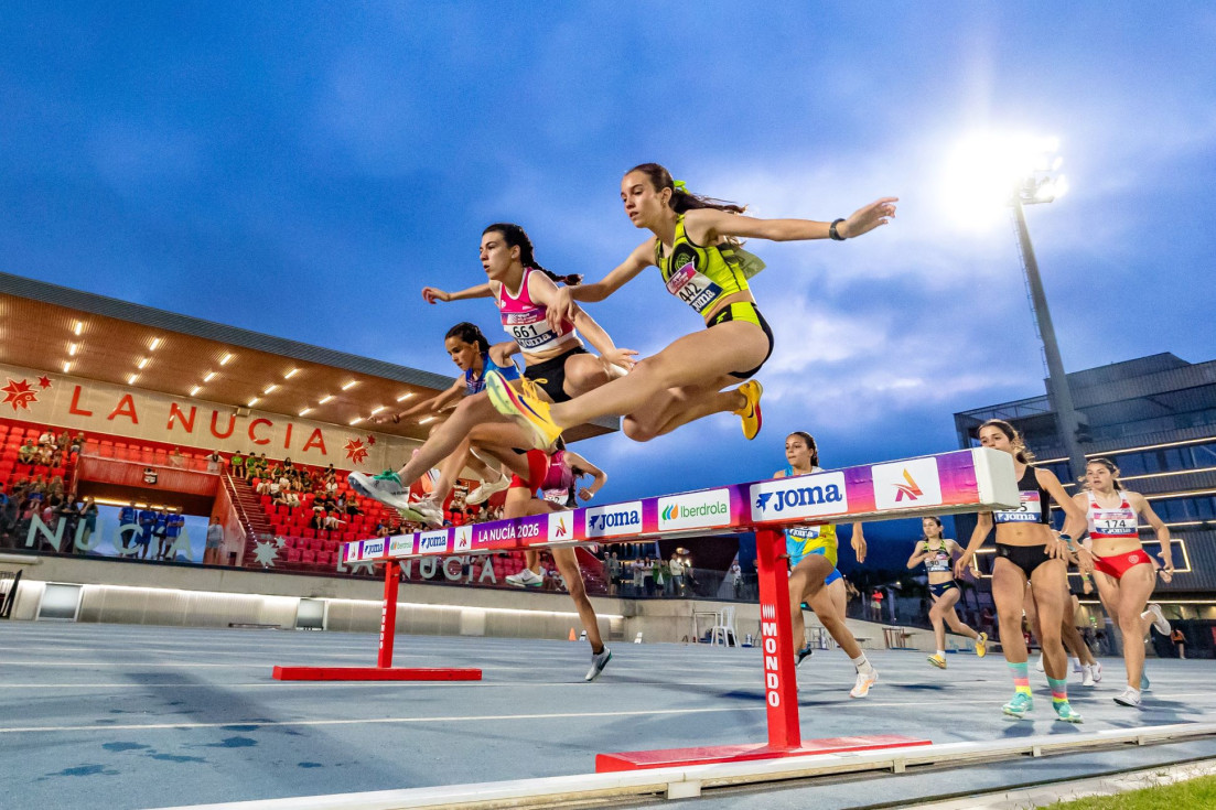 salto vallas Campeonato España atletismo sub-16 La Nucía 2026