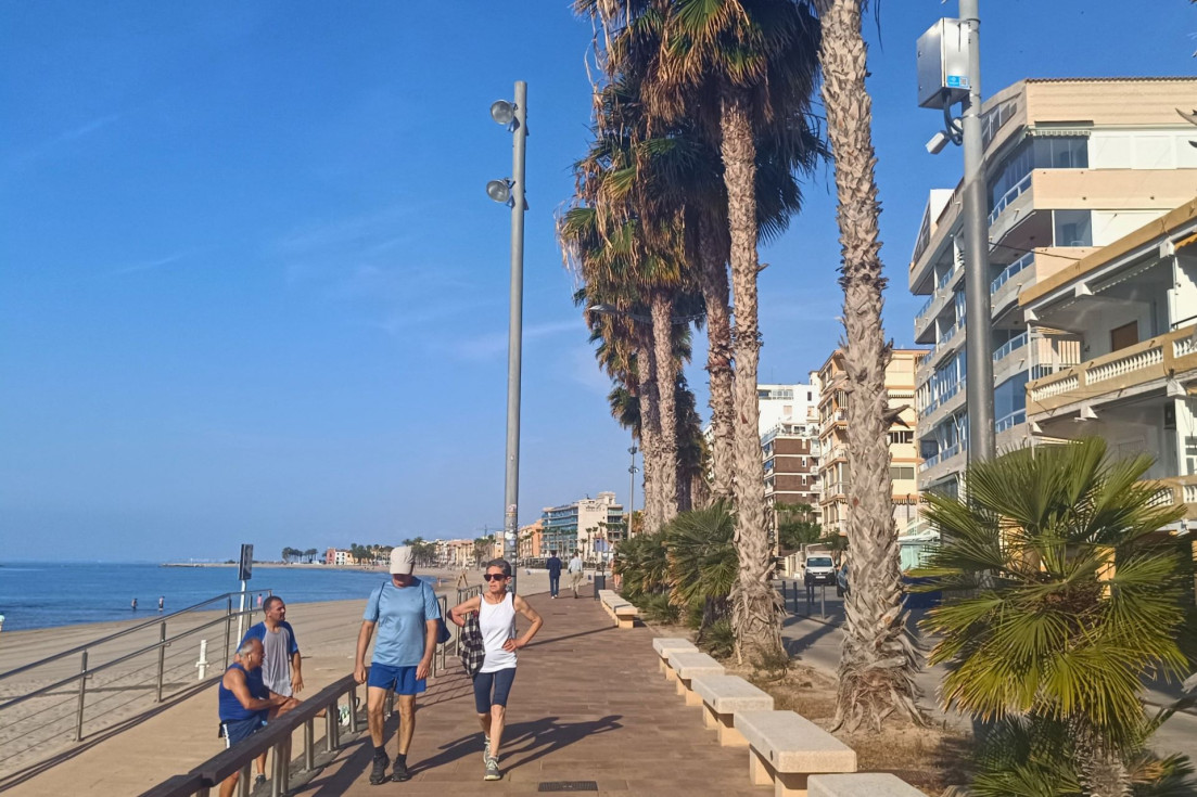 Villajoyosa Cámaras control aforo playas