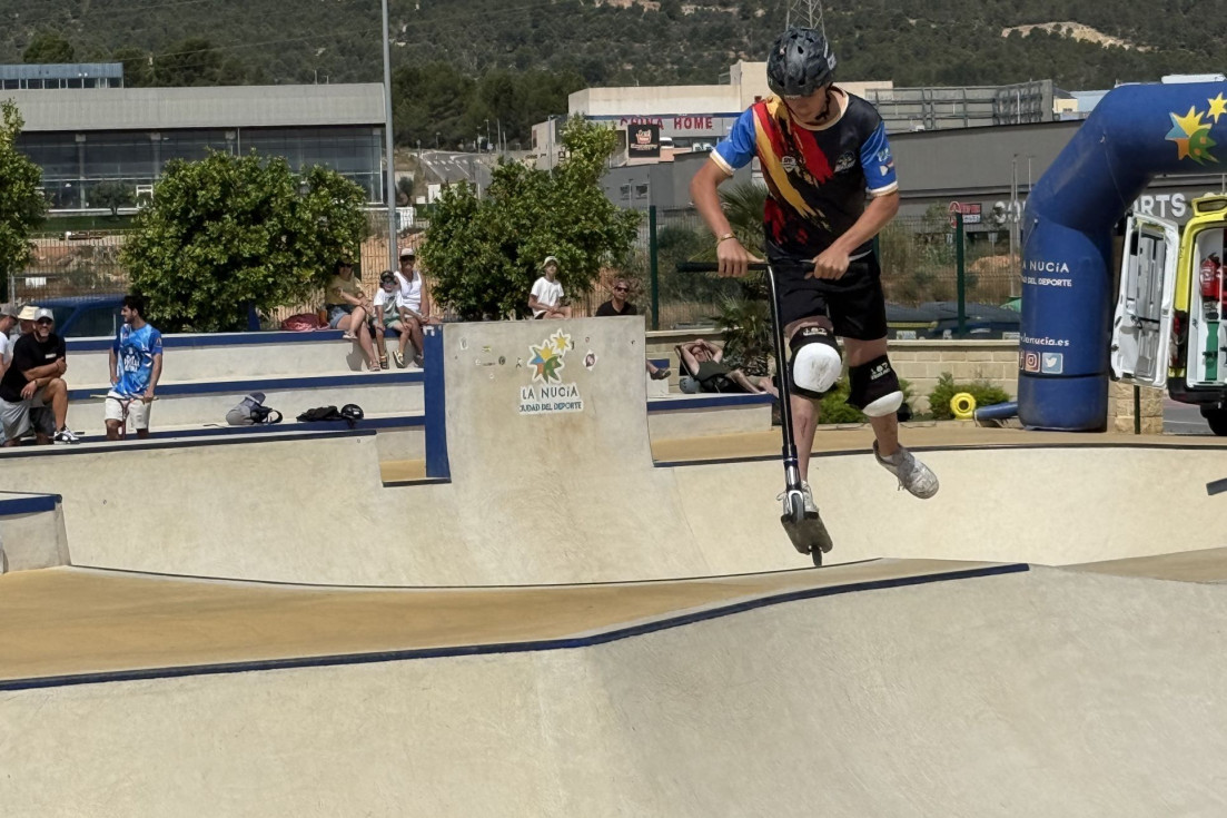 Campeonato Autonómico Scooter Freestyle Skate Park La Nucía