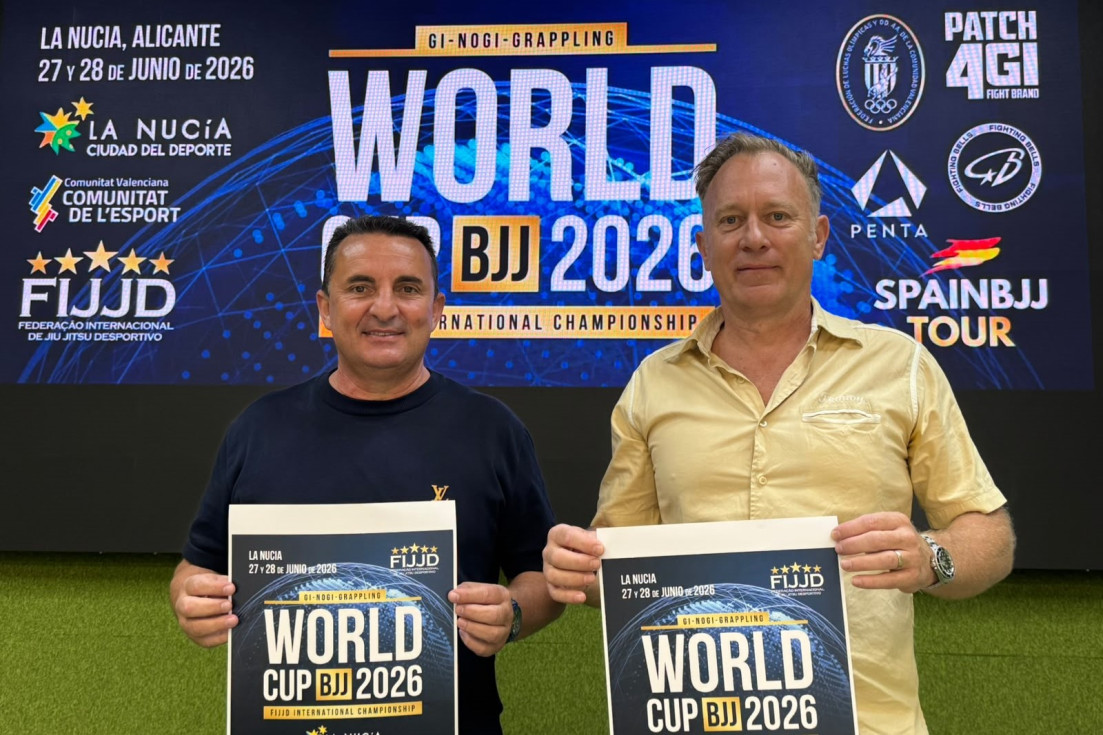 La Nucía reúne a más de 1.800 deportistas de 36 países en la World Cup BJJ 2026