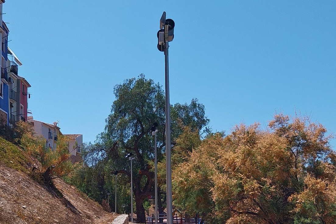 iluminación LED murallas casco histórico Villajoyosa