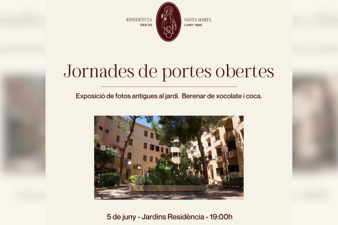 Cartel jornada puertas abiertas Santa Marta Villajoyosa