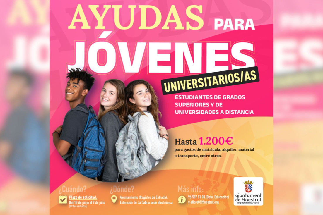 Finestrat Ayudas Estudiantes Universitarios