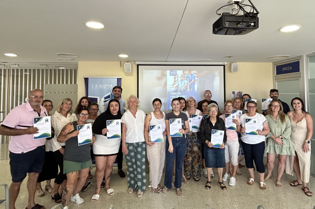 La Nucía clausura el Programa Respiro 2026 tras formar a 25 cuidadores de personas dependientes