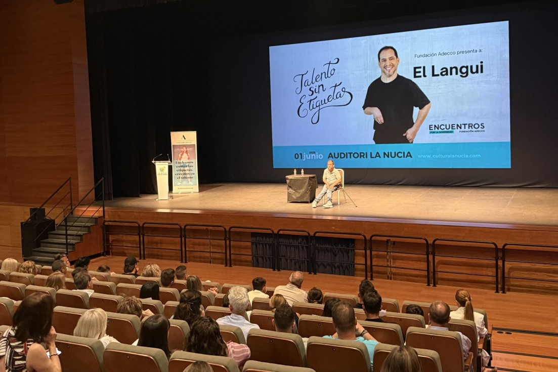 El Langui reivindica en La Nucía más oportunidades laborales para las personas con discapacidad