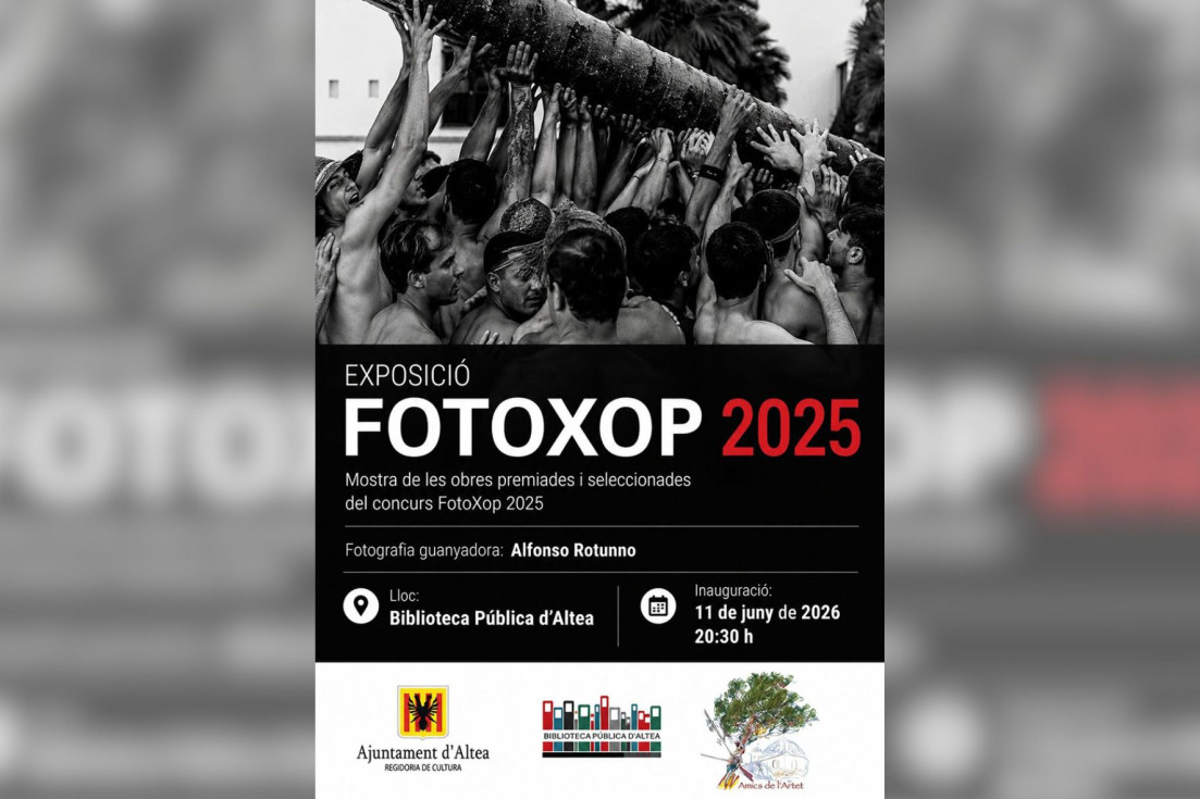 Cartel FotoXop Altea 2026