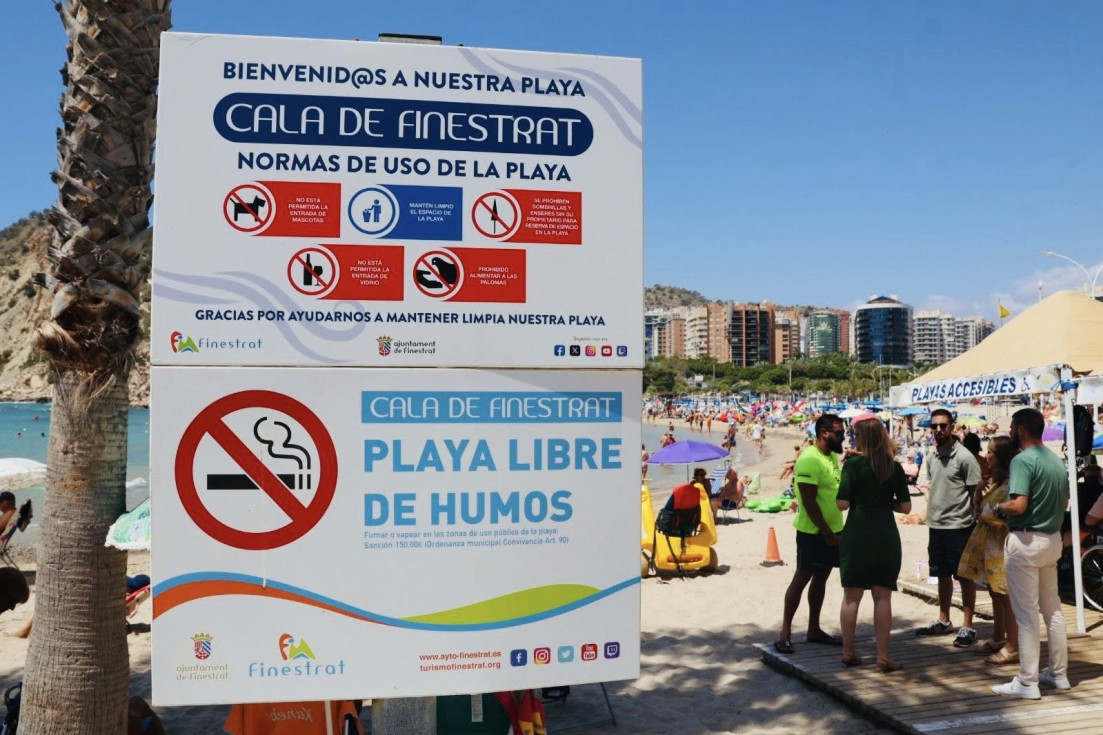 Cala Finestrat Libre de Humo