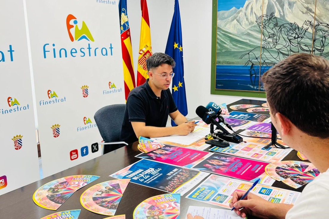 presentación Estiu Cultural Finestrat 2026