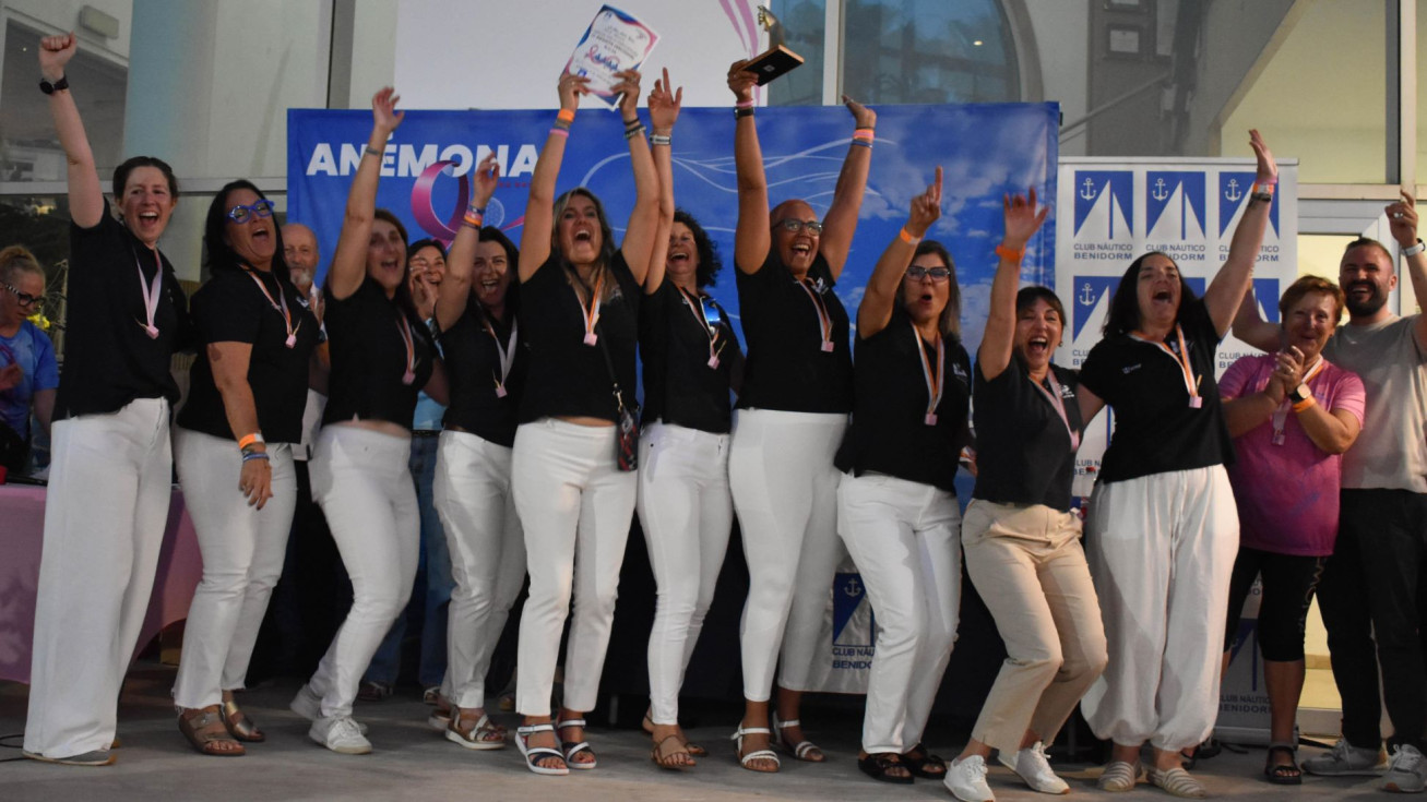 ganadoras Anémona Marina Baixa IV Regata Nacional SCMBCS Benidorm
