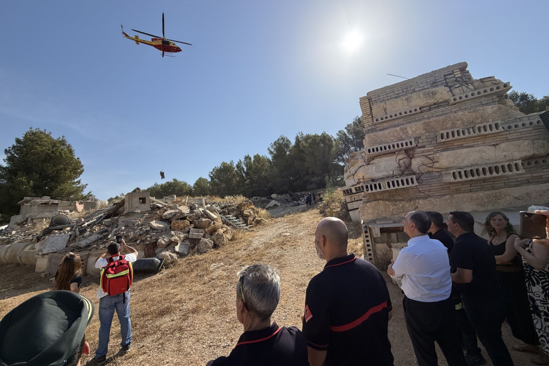 Simulacro terremoto La Nucía