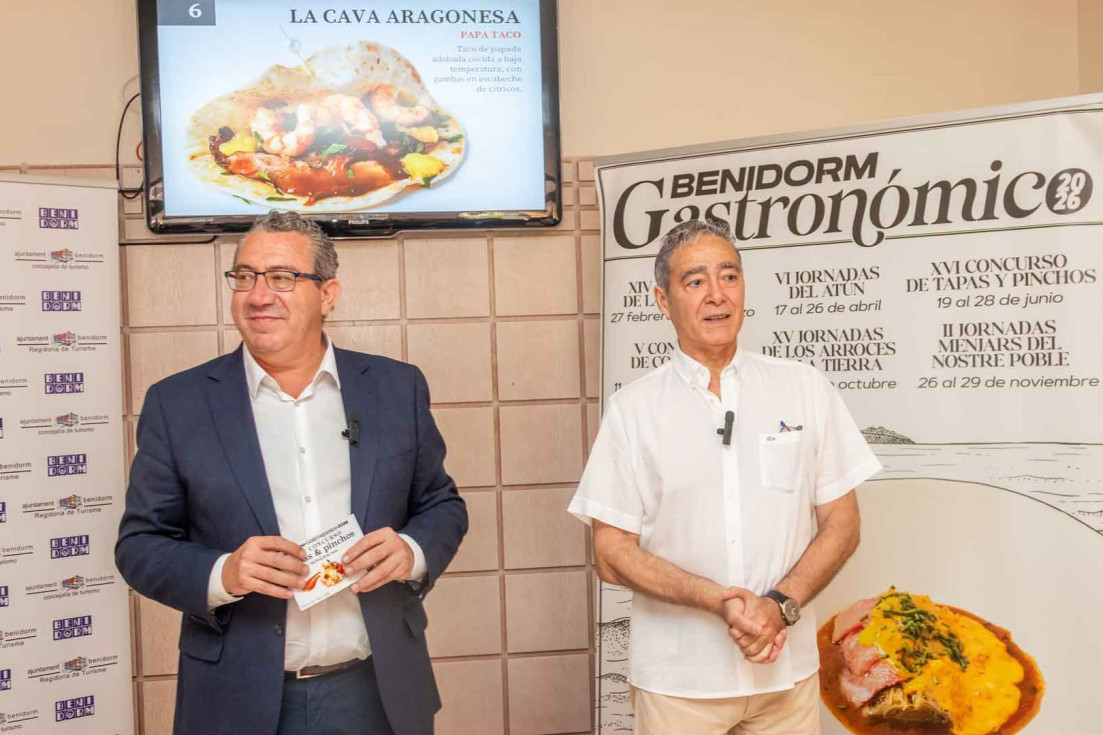 presentación Benidorm XVI Concurso Tapas y Pinchos