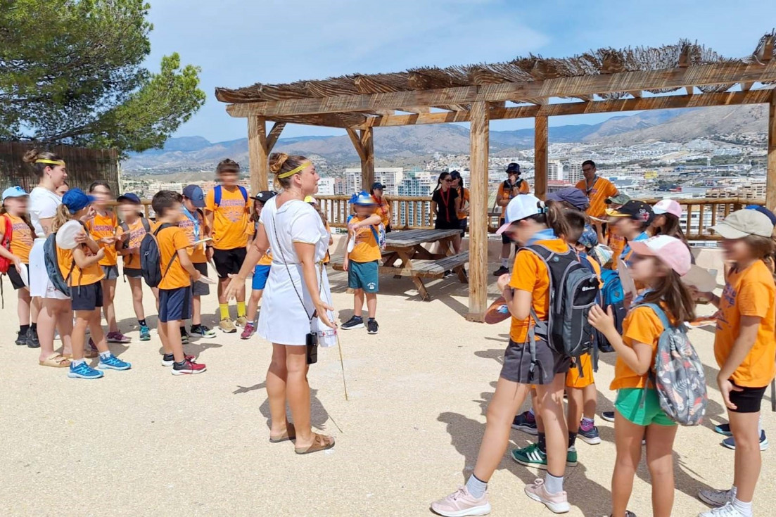 Jornadas Europeas Arqueología actividades castellum romano Tossal de La Cala Benidorm