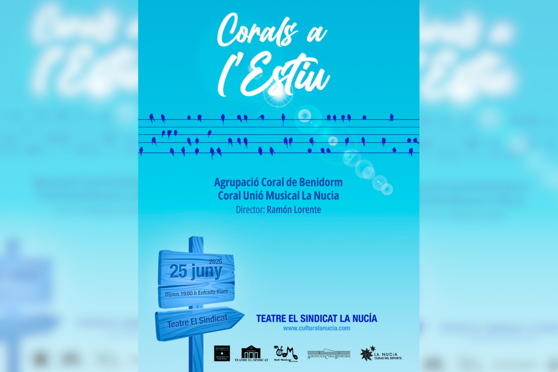 La Nucía y Benidorm unen sus voces en el concierto ‘Corals a l’Estiu’