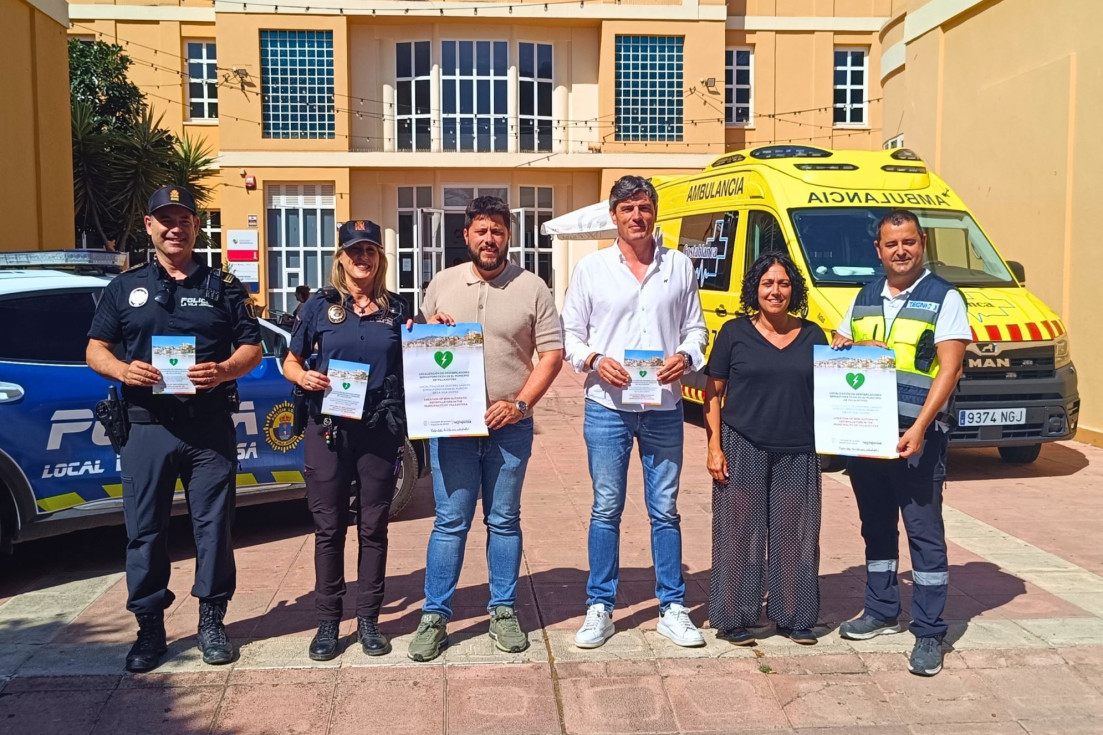 Villajoyosa se convierte en ciudad cardioprotegida con 33 desfibriladores y un mapa de acceso público