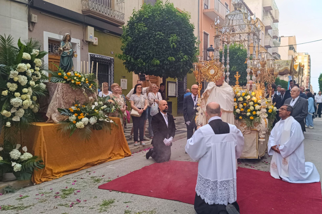 Santísimo Sacramento procesión Corpus Christi Villajoyosa 2026