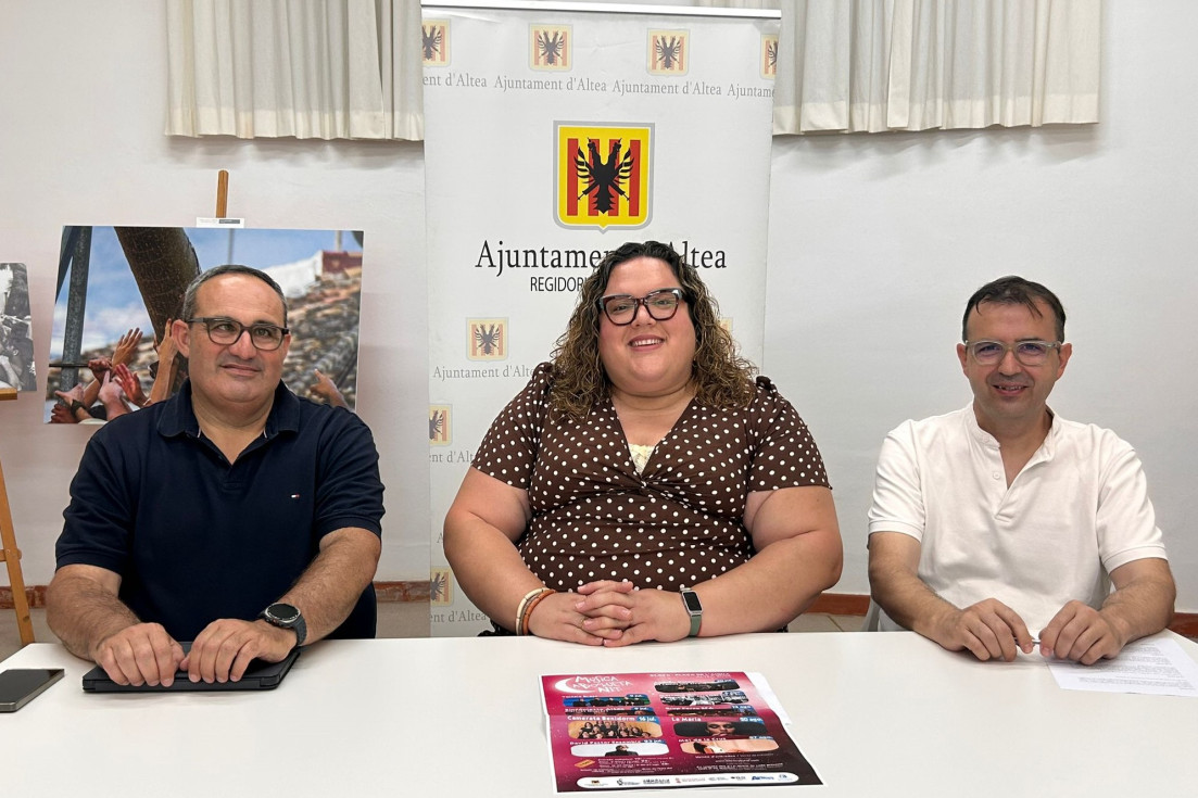 presentación música a Boqueta Nit Altea