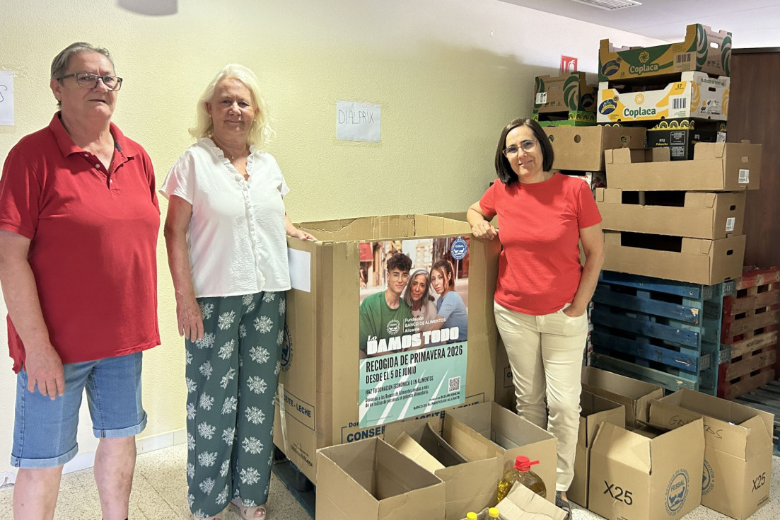 La Nucía recauda 1.300 kilos de alimentos en la campaña solidaria “Recogida Primavera” 2026
