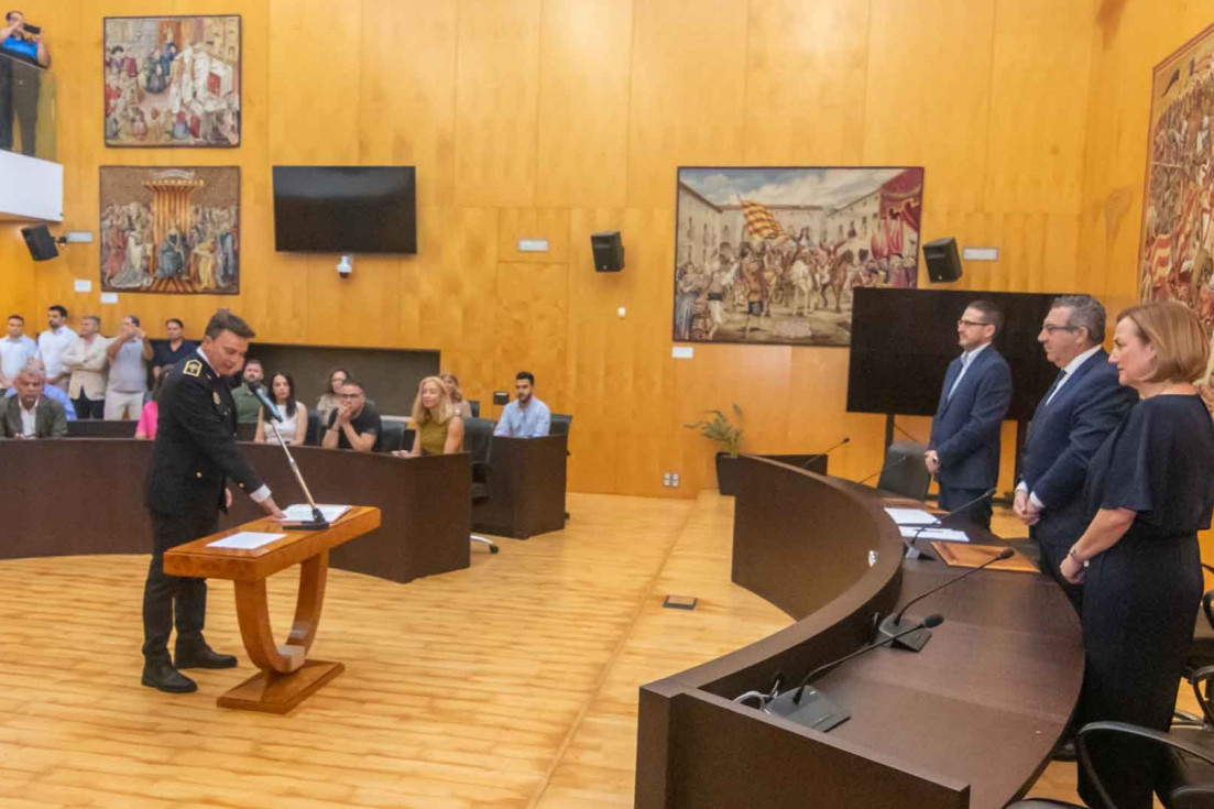 José Carlos Amorós toma posesión nuevo comisario jefe Policía Local Benidorm