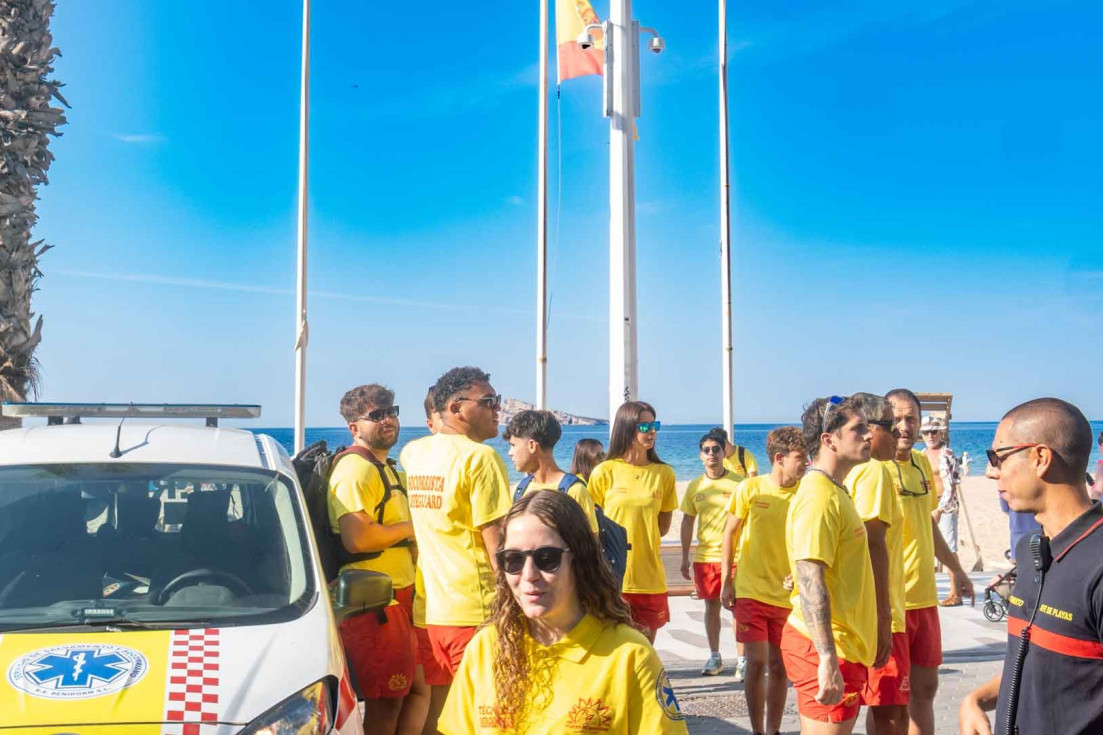 Benidorm servicios playas temporada alta