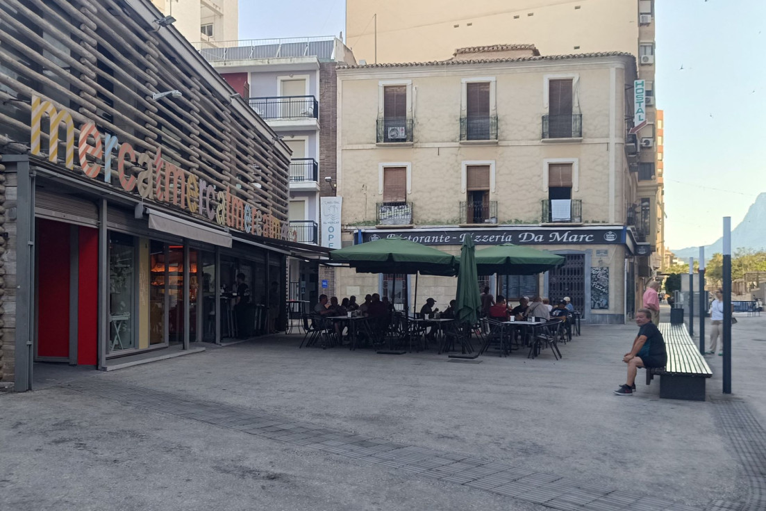 Villajoyosa fin obras entorno mercado municipal
