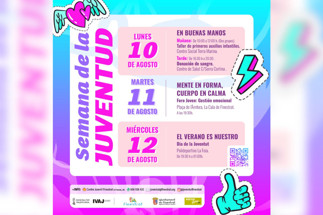 Cartel Setmana Joventut Finestrat 2026
