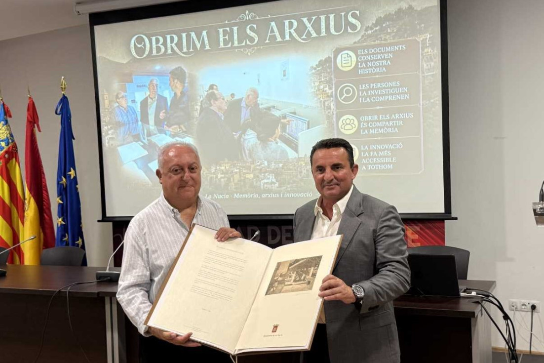 La Nucía celebra su 321 aniversario impulsando la digitalización de su Archivo Histórico con Inteligencia Artificial