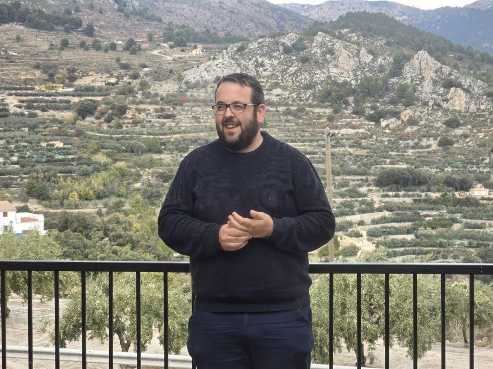 Rubén Picó, alcalde de Confrides Rubén Picó, alcalde de Confrides
