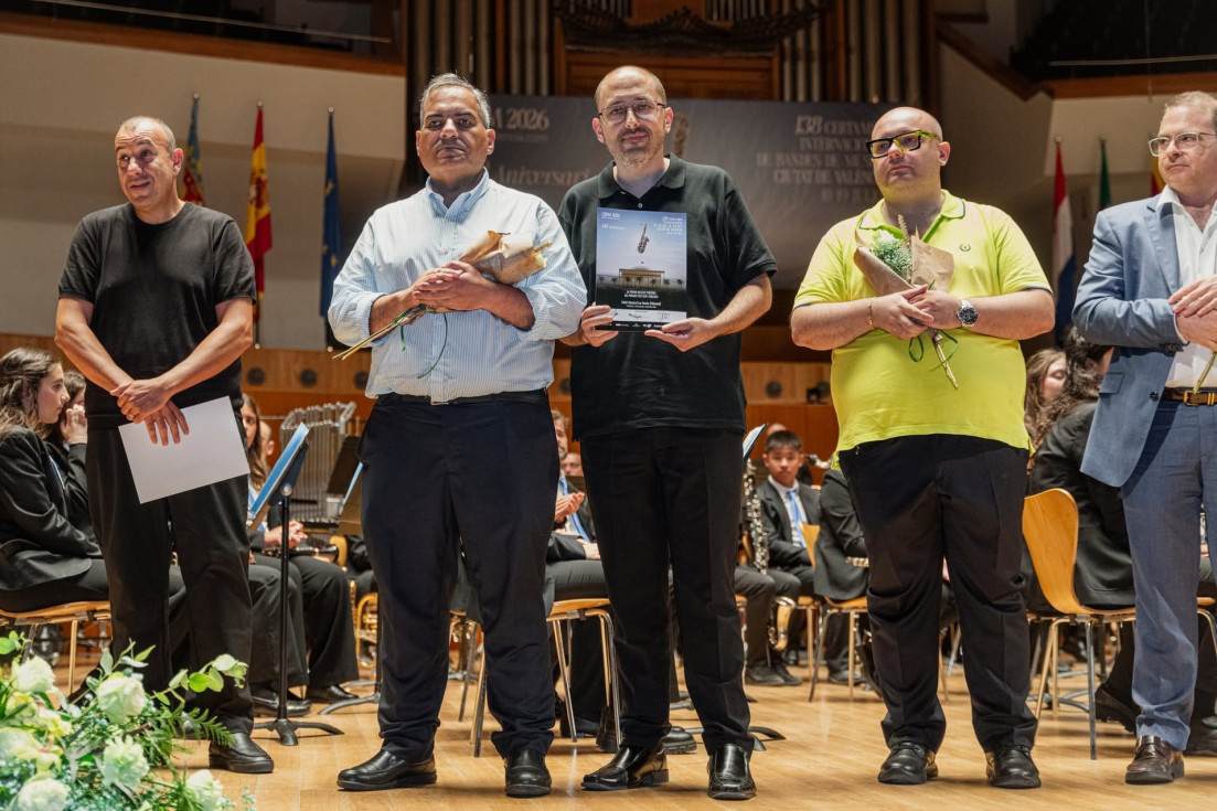 Unió Musical La Nucía segundo puesto Certamen Internacional de Bandas de Música
