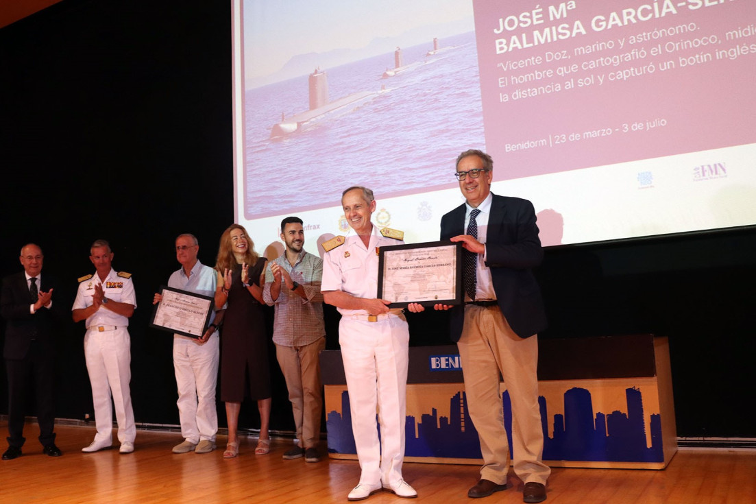 físico nuclear José María Balmisa García-Serrano Benidorm Premio de Investigación de Historia Naval Miquel Llinares Barceló