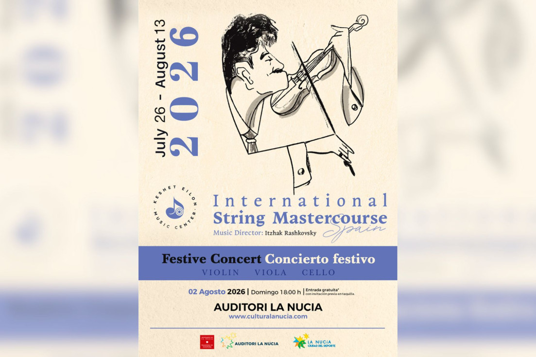 La Nucía Cartel Festive Concert cuerda