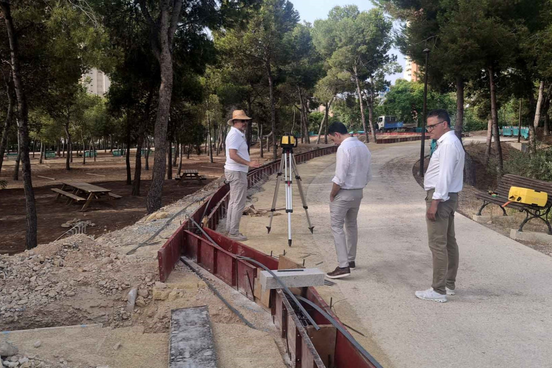 Benidorm cerramiento zona acampada albergue juvenil Séquia Mare José Ramón González de Zárate