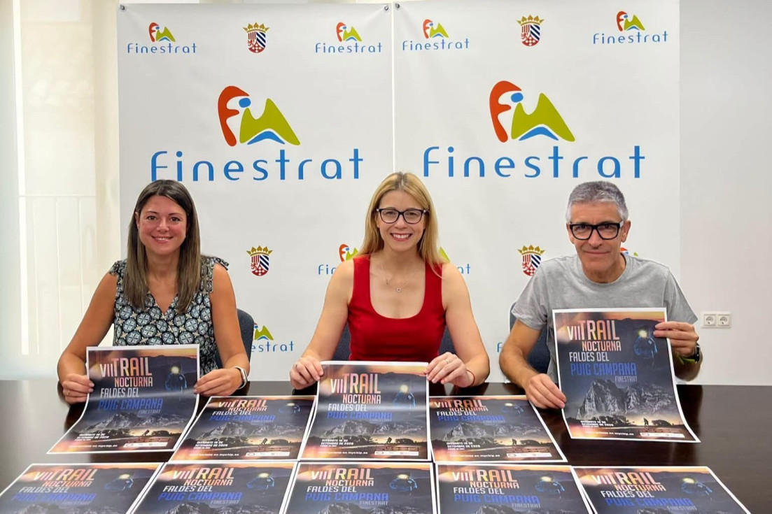 presentación VII Trail Nocturna Faldes Puig Campana Finestrat 2026